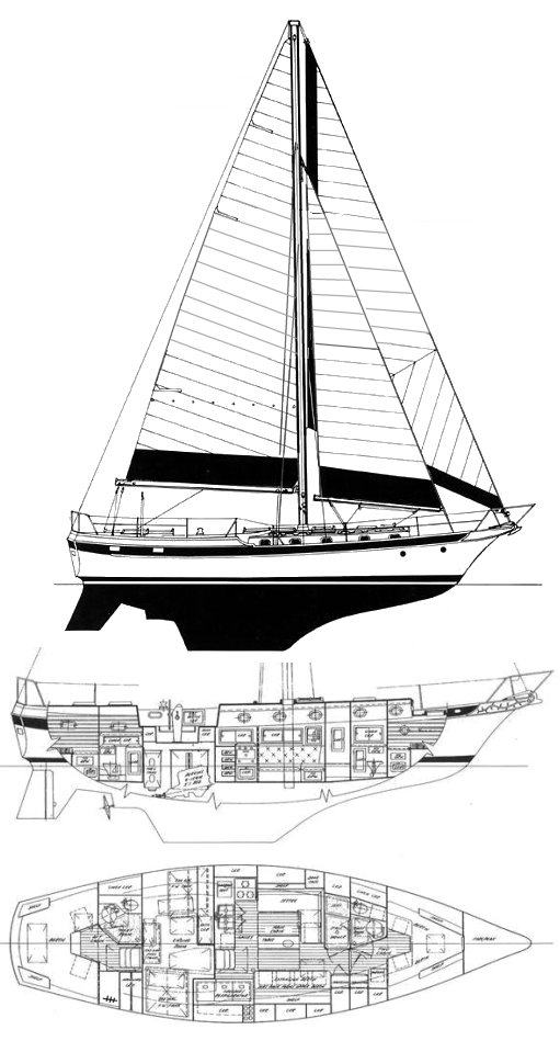 Drawing of CSY 44 (Mid-Cockpit)
