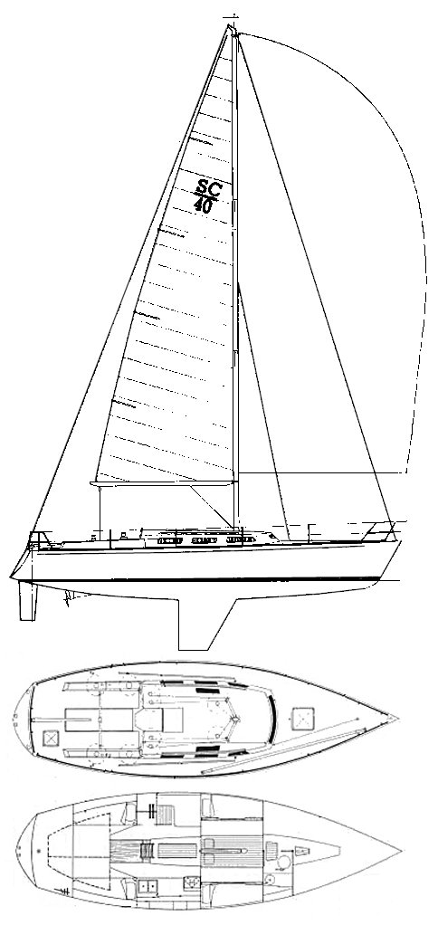 Drawing of Santa Cruz 40
