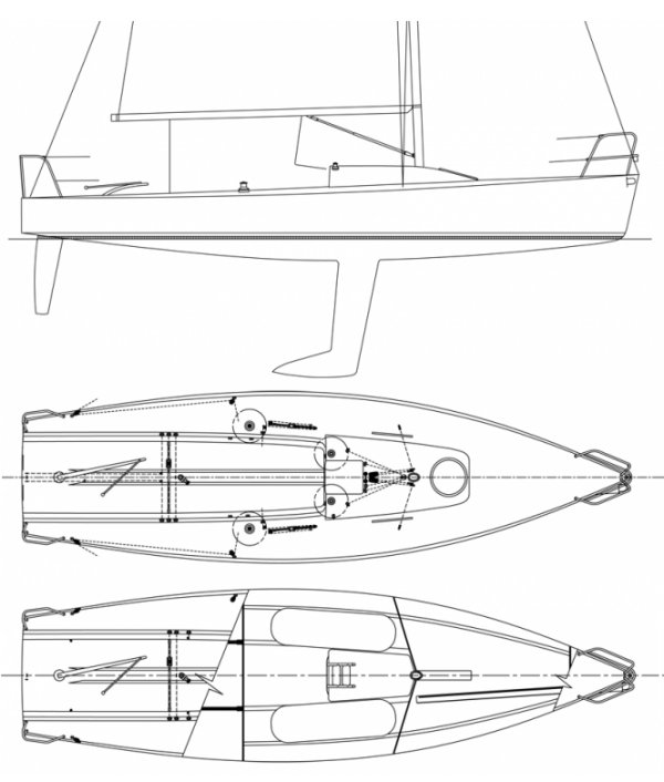 Drawing of J/90