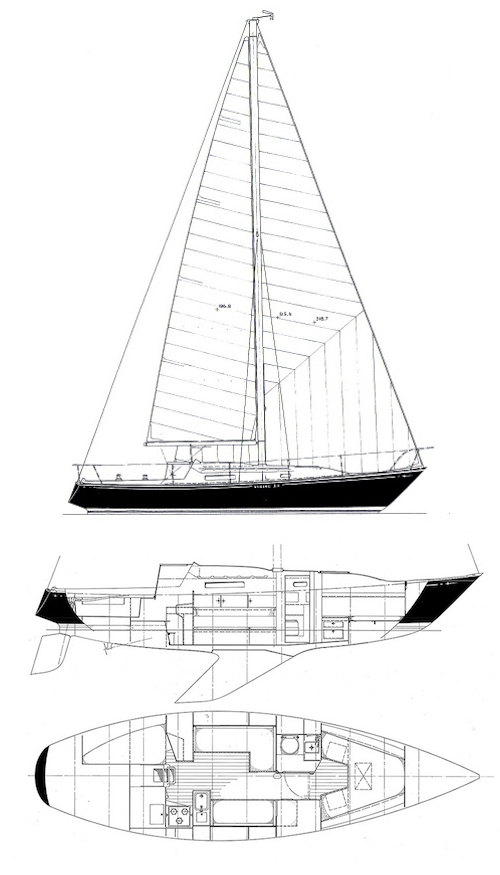 Drawing of Viking 33