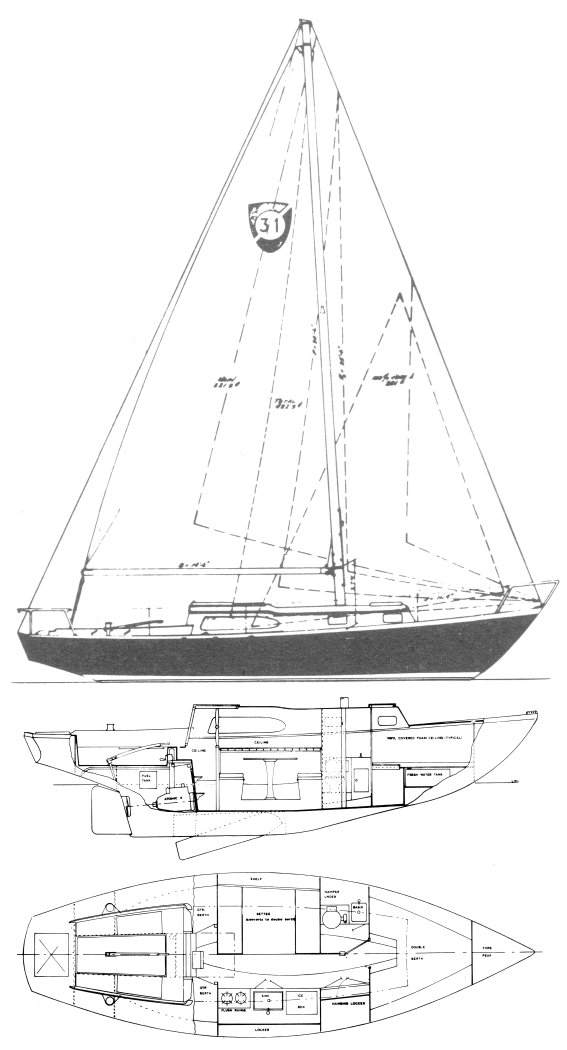 Drawing of Columbia 31