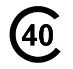 Cal 40 insignia