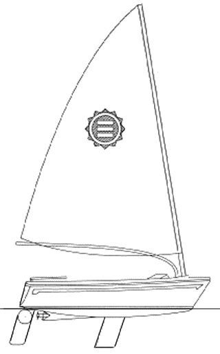 Drawing of Expo 14 (Solar Sailer)