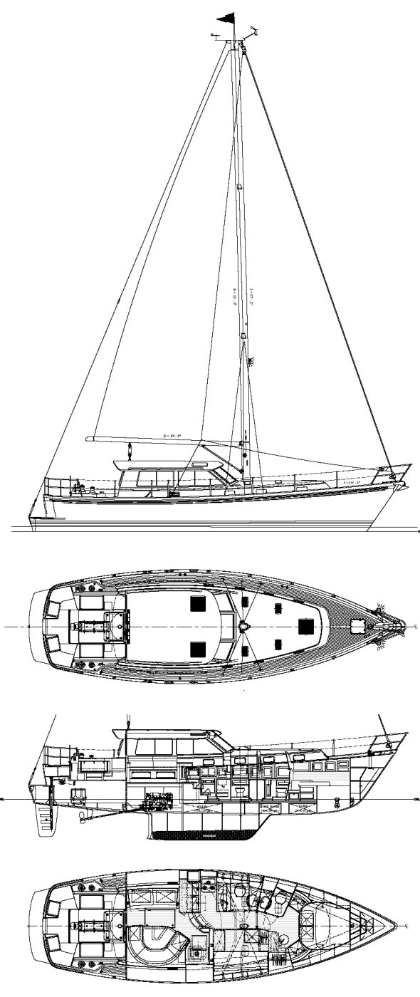 Drawing of Portsmouth 48