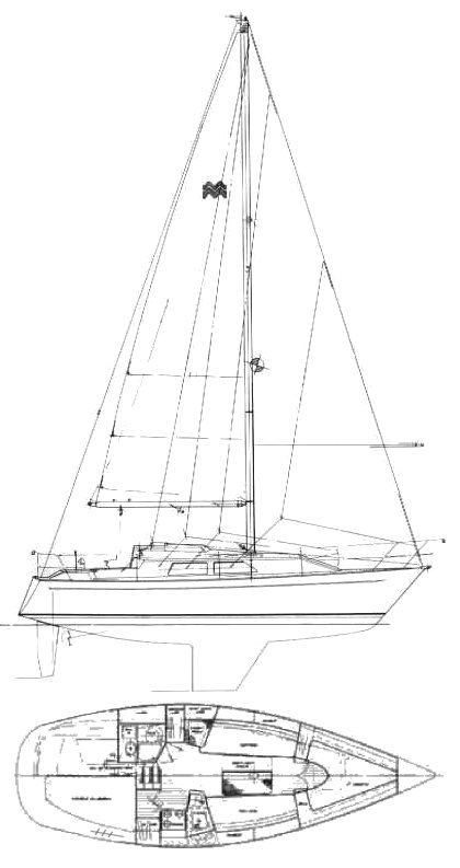 Drawing of Mirage 30