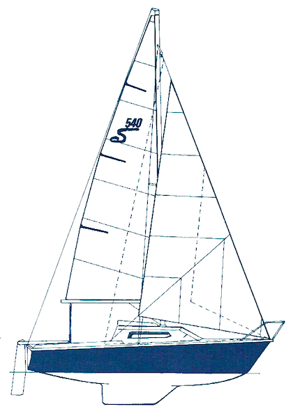 Drawing of Sandstream 540