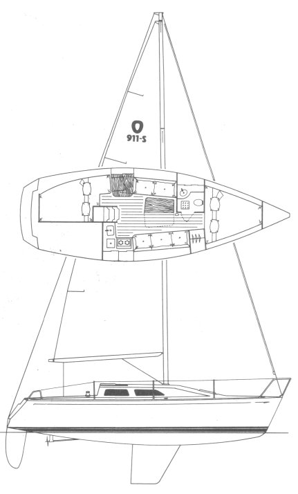 Drawing of Olson 911 S