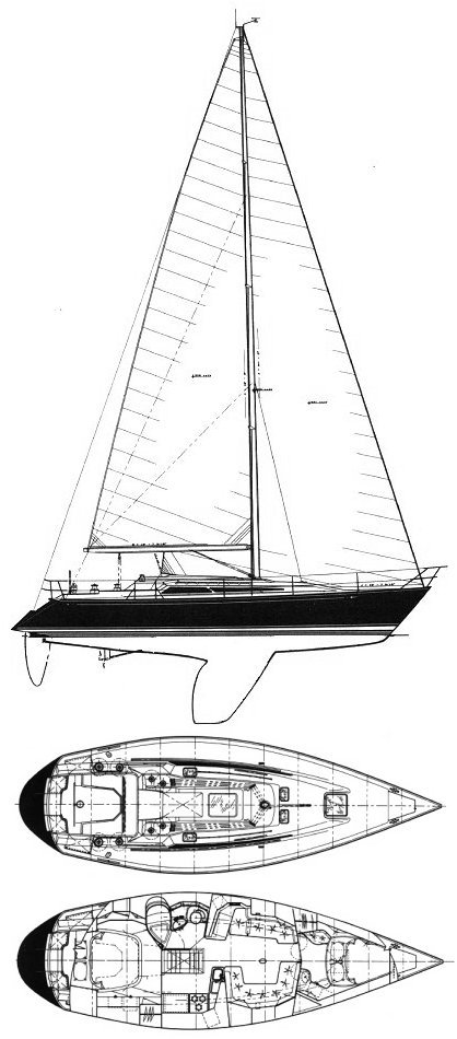 Drawing of C&C 37/40 XL