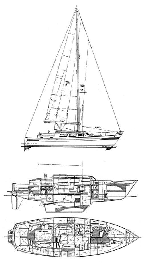 Drawing of Seamaster 46
