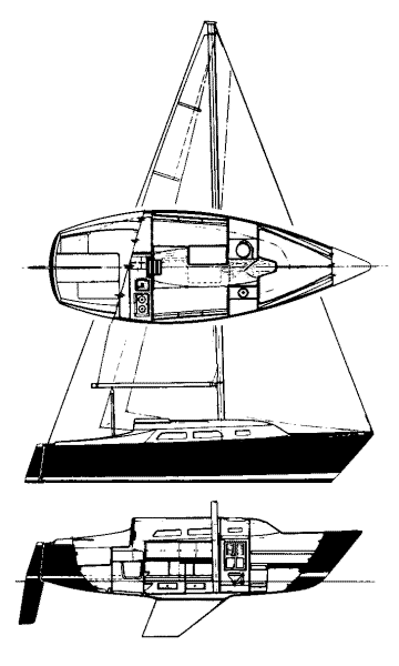 Drawing of Paceship PY 26
