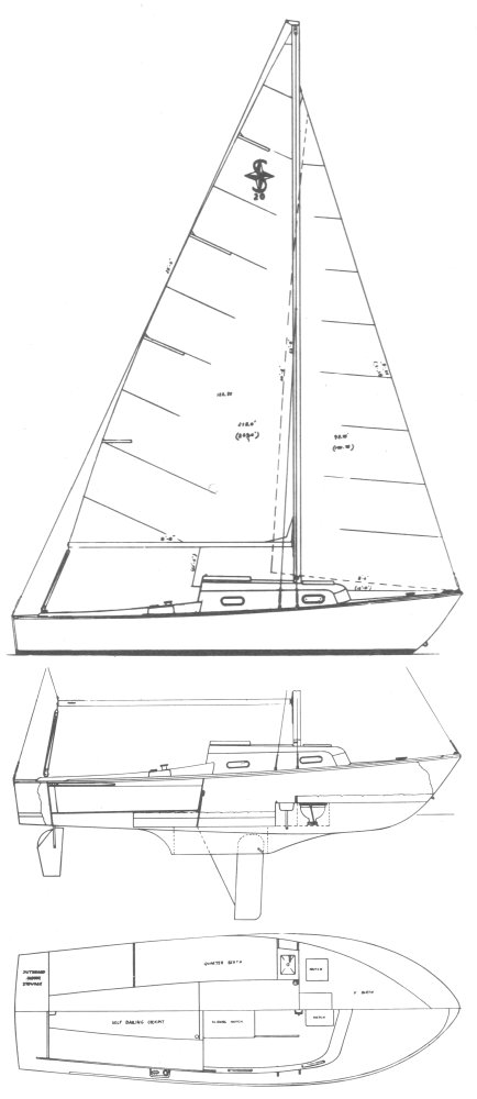 Drawing of Severn 20