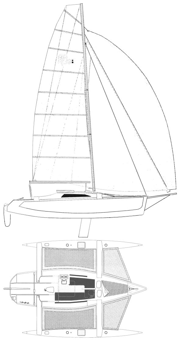 Drawing of Corsair 28RS