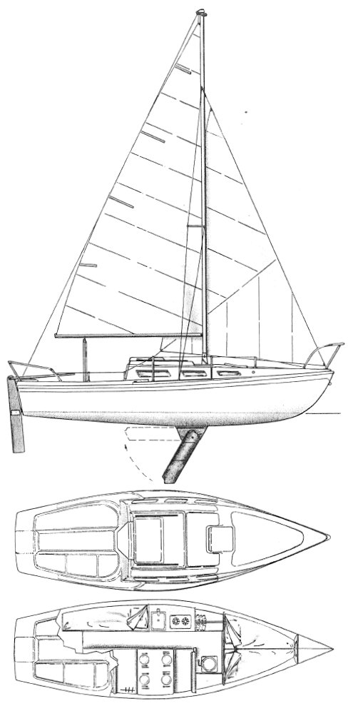 Drawing of Luger Tradewinds 26