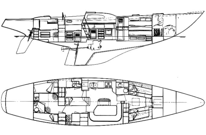 Drawing of Columbia 57