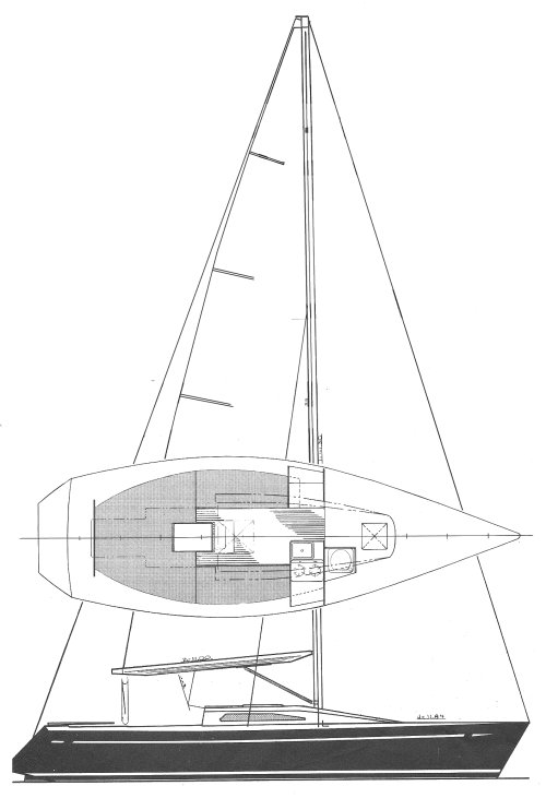 Drawing of Andrews 30 MKI