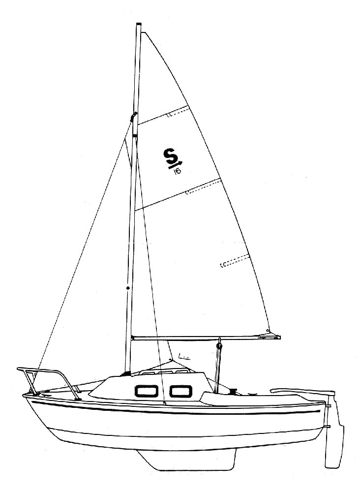Drawing of Sparrow 16