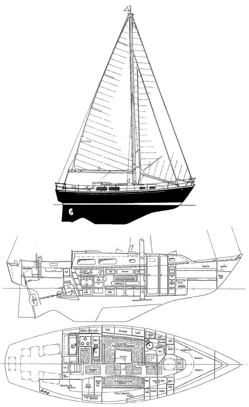 Drawing of Cabot 36