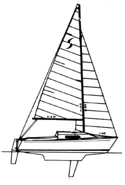 Drawing of Spindrift 19