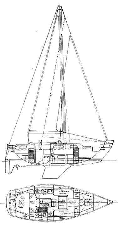 Drawing of Formosa 34