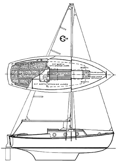 Drawing of Com-Pac 23 MK 2
