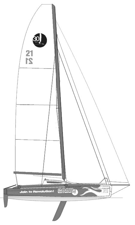 Drawing of Seacart 30