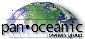 Pan Oceanic Marine. logo