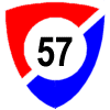 Columbia 57 insignia