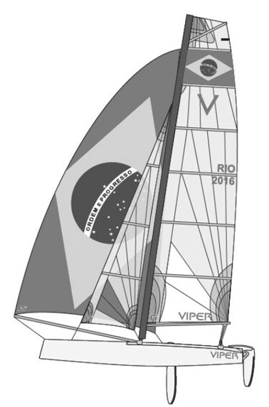Drawing of Viper F16
