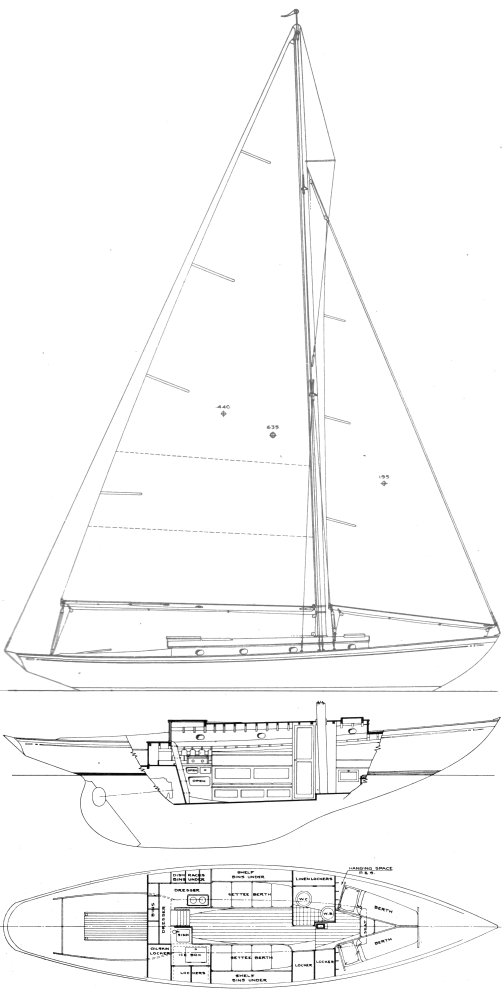 Drawing of Bounty (Rhodes)