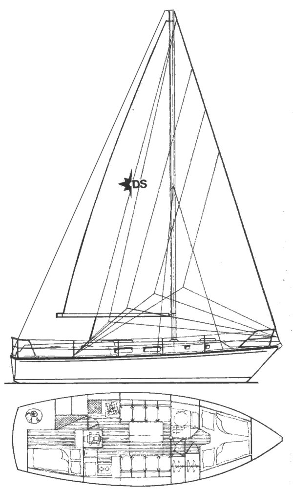 Drawing of Westerly Discus 33