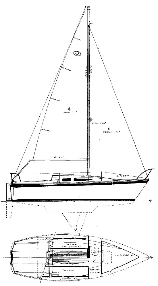 Drawing of Lockley-Newport 23