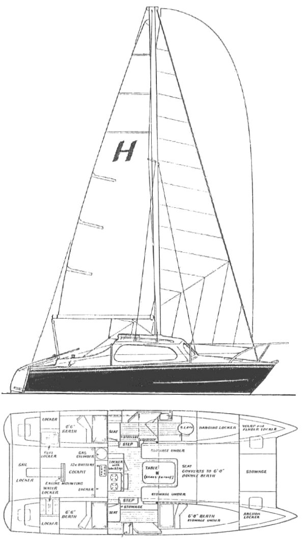 Drawing of Hirondelle MKI