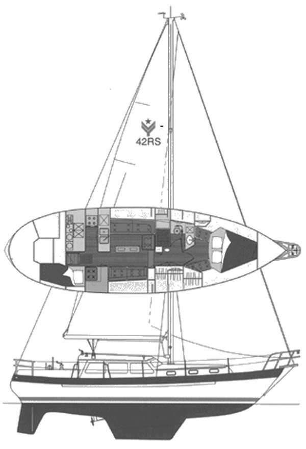 Drawing of Valiant 42RS