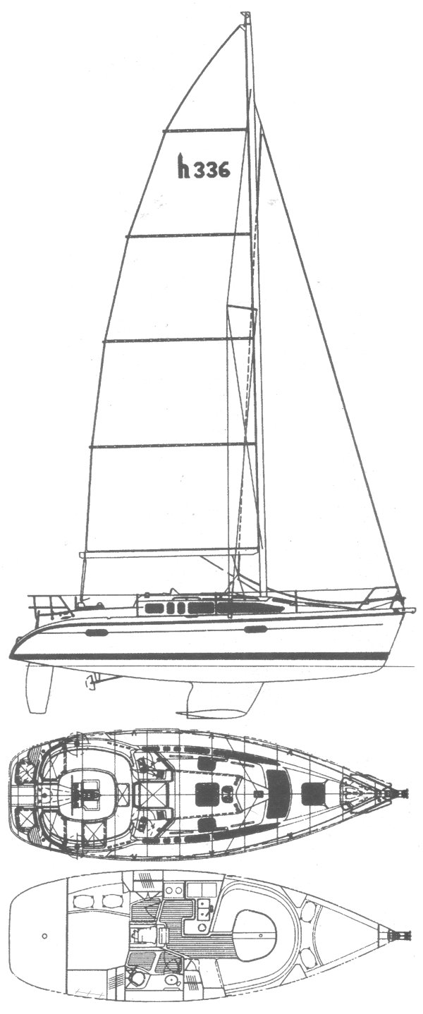 Drawing of Hunter 336
