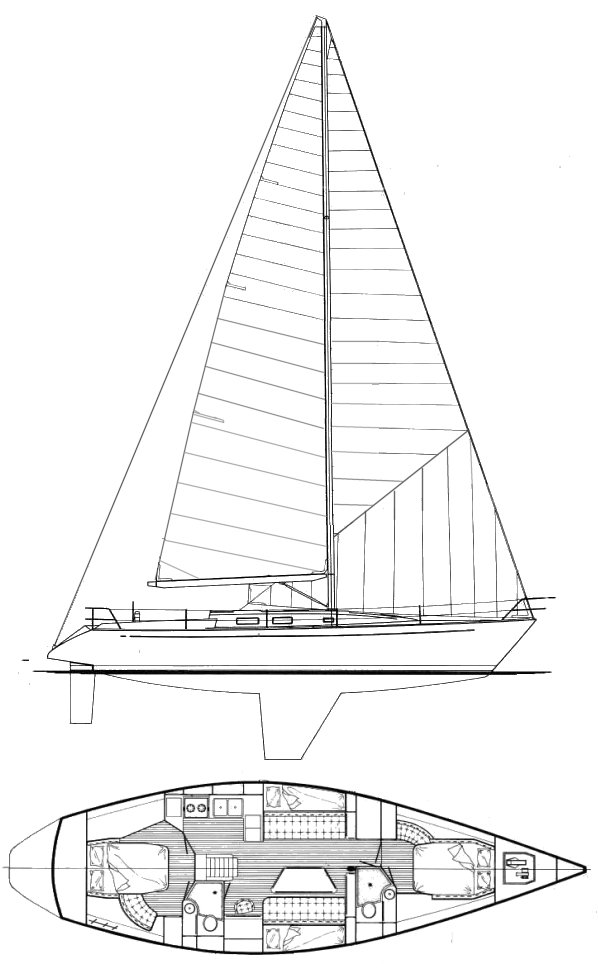 Drawing of Morgan 45-4