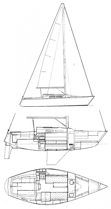 Drawing of Mallard 9M