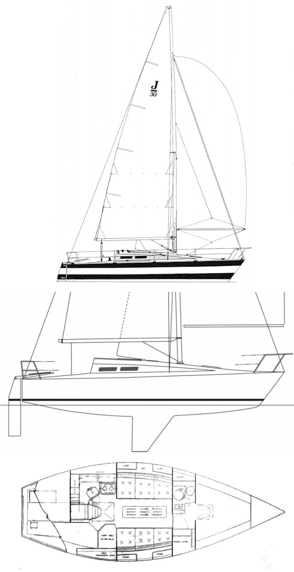 Drawing of J/30