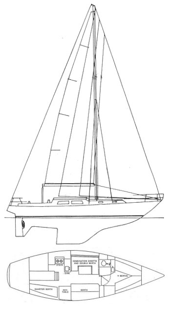 Drawing of Compass 38
