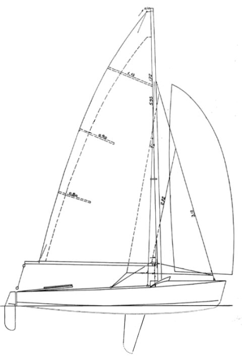 Drawing of Caneton 57