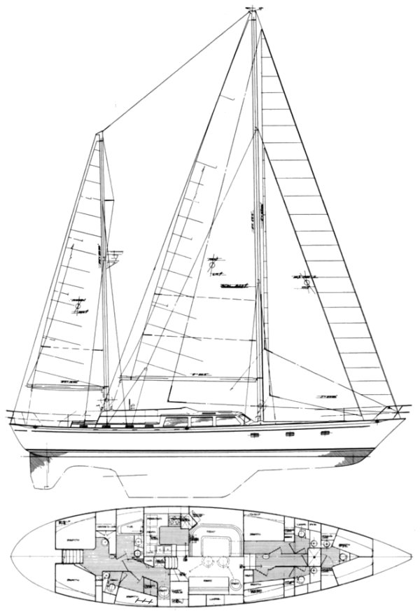 Drawing of Lafitte 66