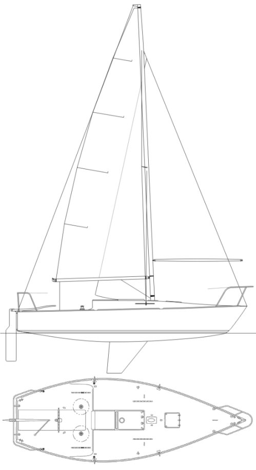 Drawing of J/24