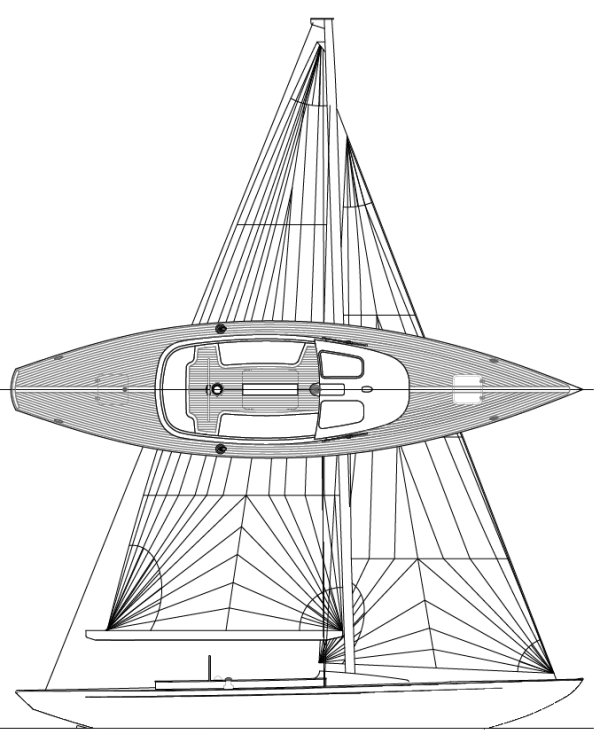Drawing of Eagle 36