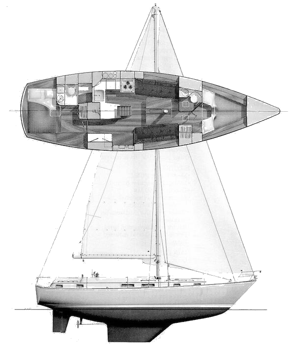 Drawing of Pearson 385