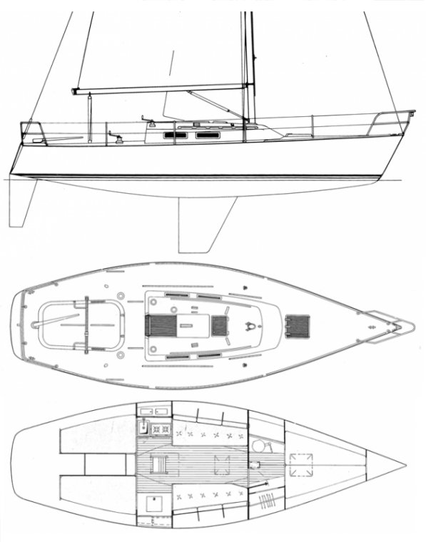 Drawing of J/33