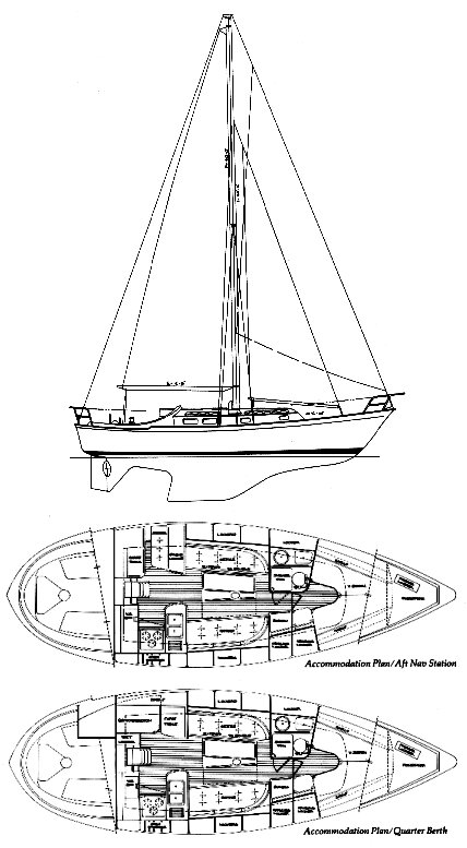 Drawing of Southern Cross 35