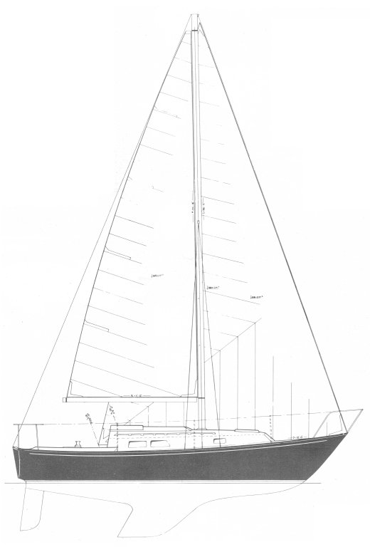Drawing of Newport 28