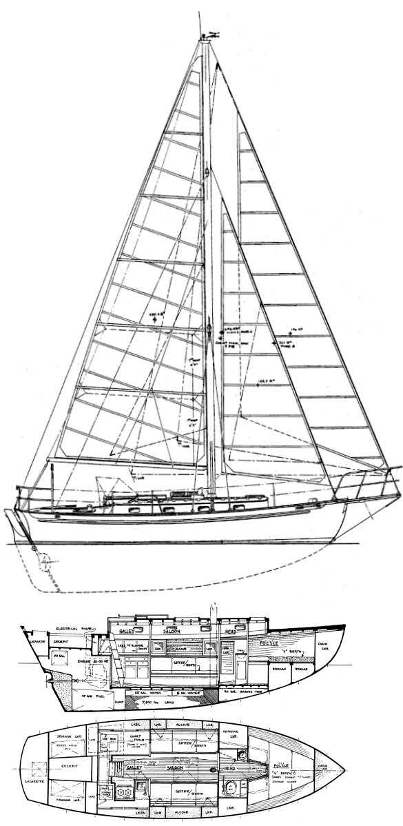 Drawing of Cape George 31
