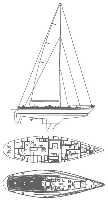 Drawing of Swan 651