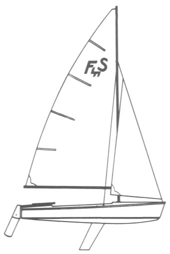 Drawing of Flying Scot