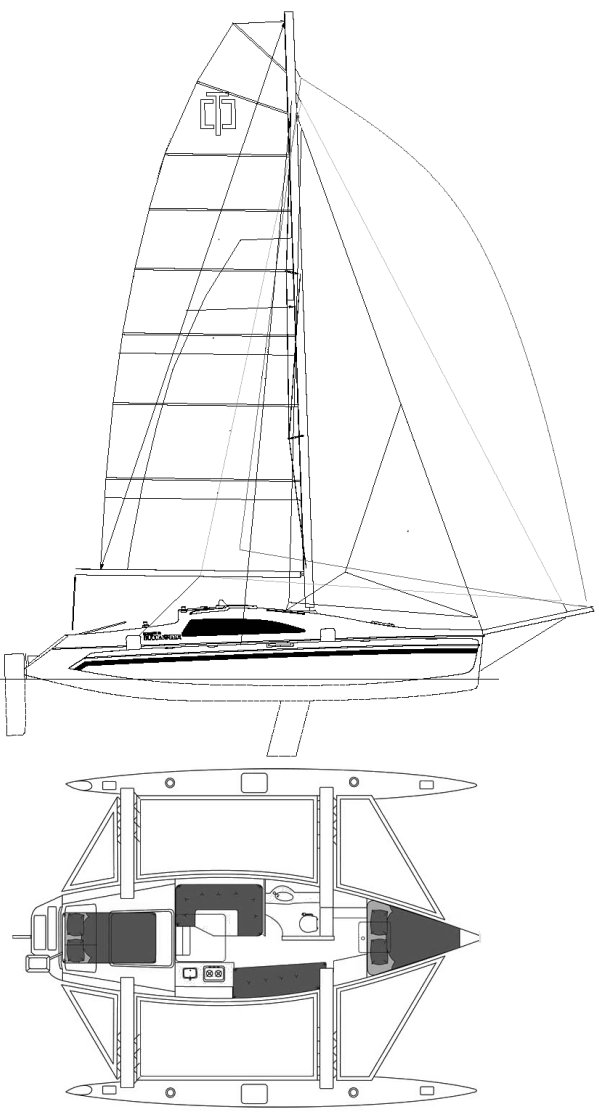 Drawing of Corsair 36